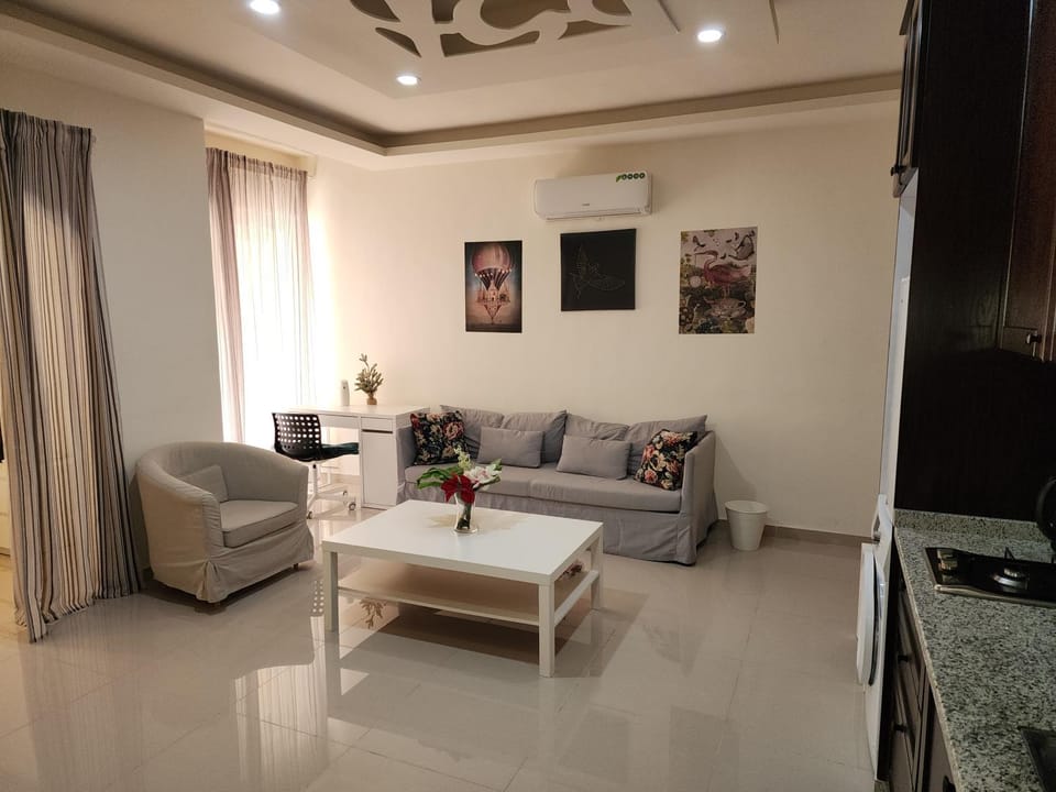 Living room, Seating area, air conditioner