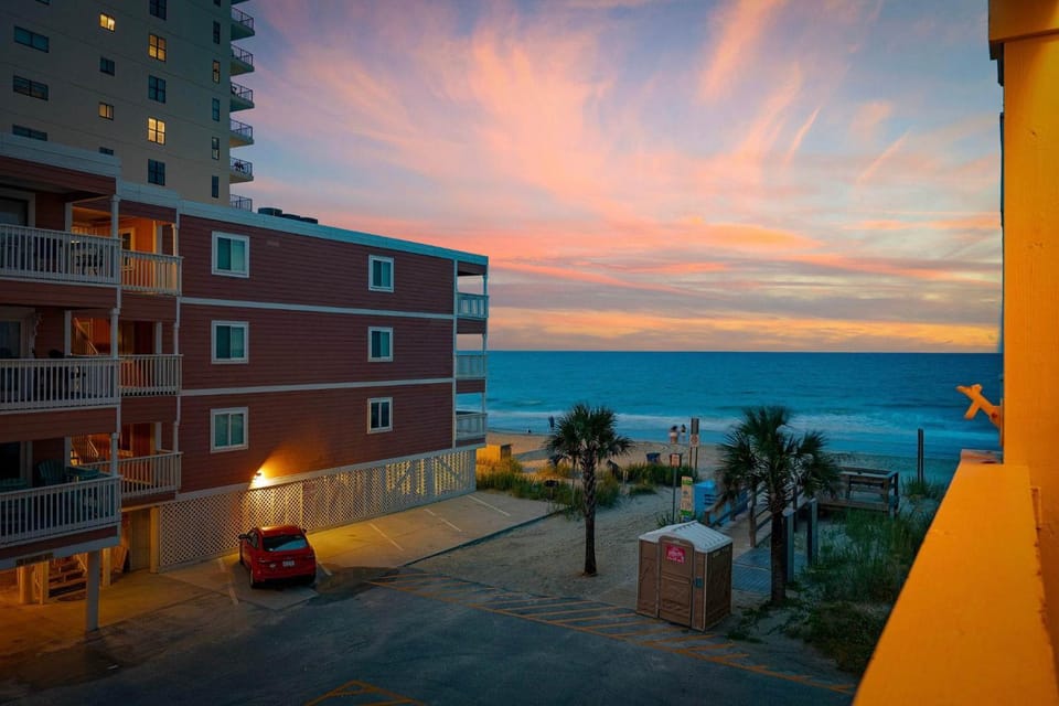 Beach, Sea view, Sunset, Parking