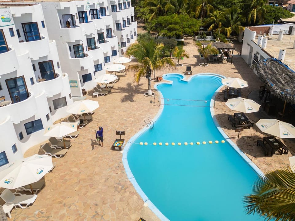 Property building, Pool view, Swimming pool