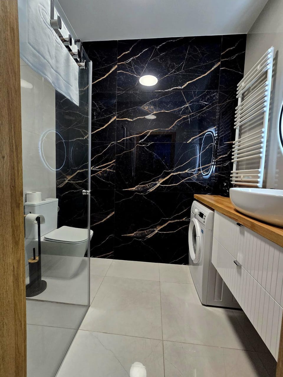 Shower, Bathroom, washing machine
