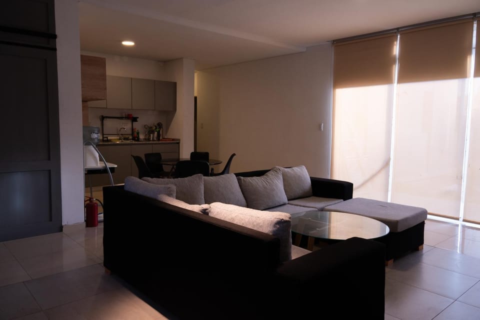 Living room, Seating area, stove