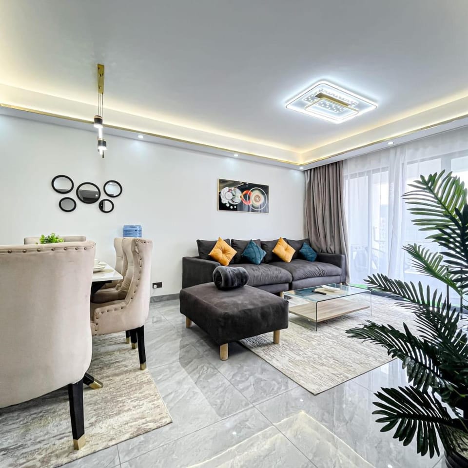 spacious elegant three bedroom apartment with swimming pool fully equipped gym ample parking space child play area and amazing scenic views Apartment in Nairobi County