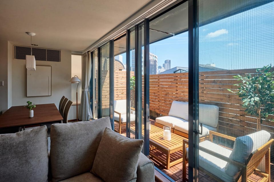 Patio, Day, View (from property/room), Balcony/Terrace, Living room, Dining area