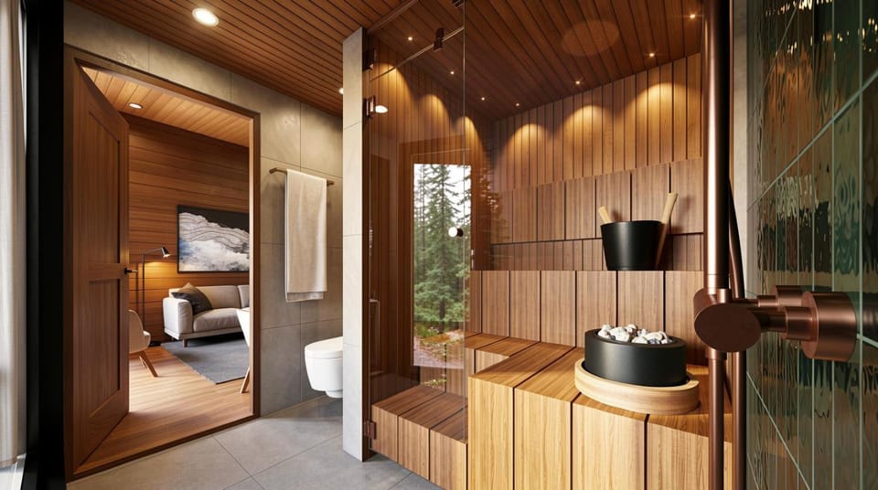 Sauna, Bathroom