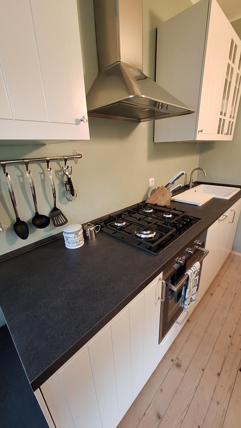Decorative detail, stove, kitchen
