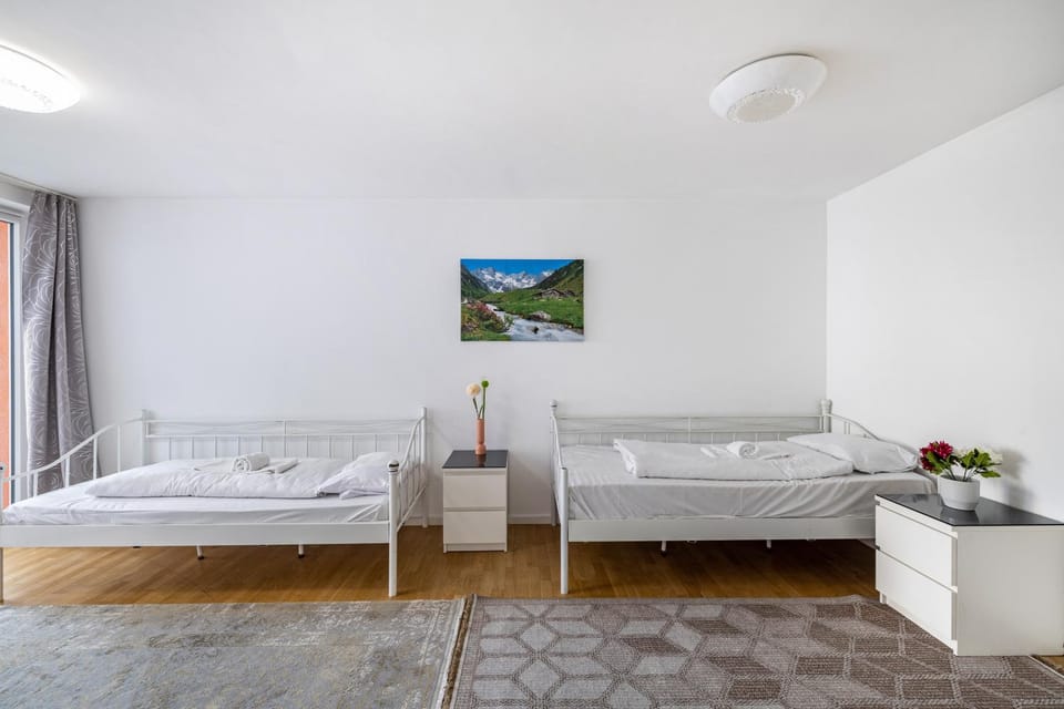 Property building, Living room, Bedroom