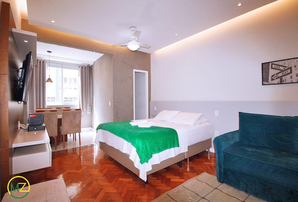 Fully renovated studio next to the beach Apartment in Rio de Janeiro