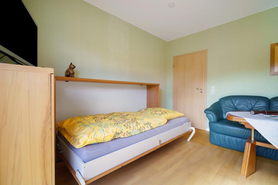 Property building, Living room, Bedroom