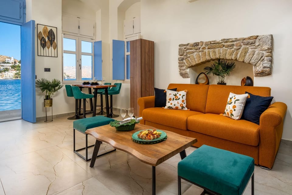 Natural landscape, Living room, Seating area, Dining area