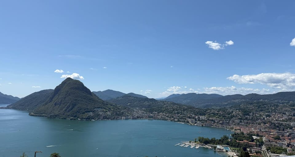 Nearby landmark, Day, Natural landscape, Bird's eye view, City view, Lake view, Mountain view