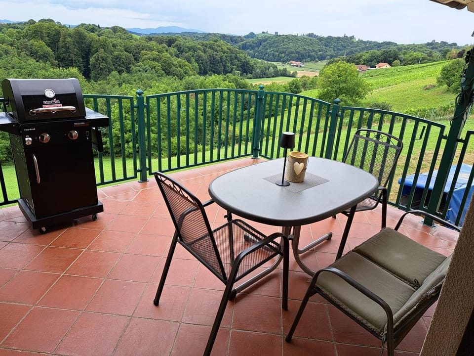 Natural landscape, BBQ facilities, View (from property/room), Balcony/Terrace