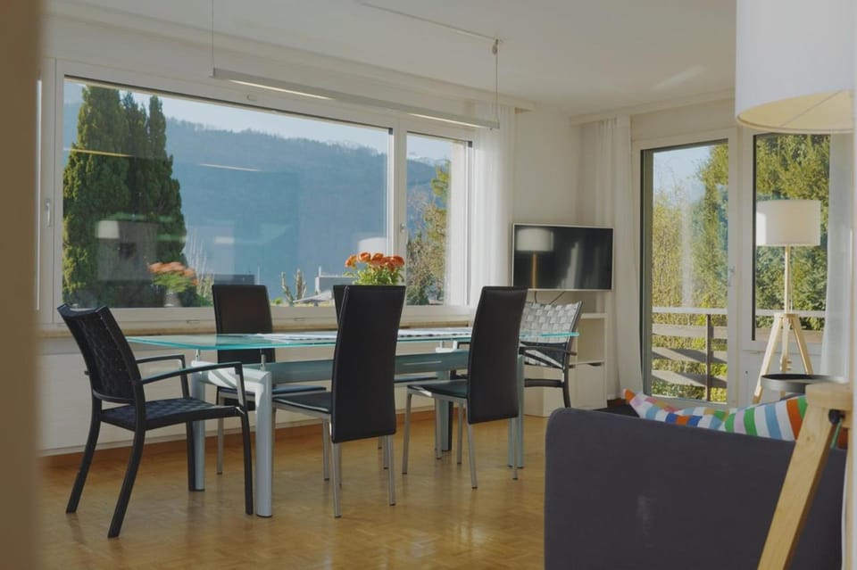 Traumhafte 2,5-Zi-Wohnung -B- mit Sicht auf See und Berge Apartment in Nidwalden