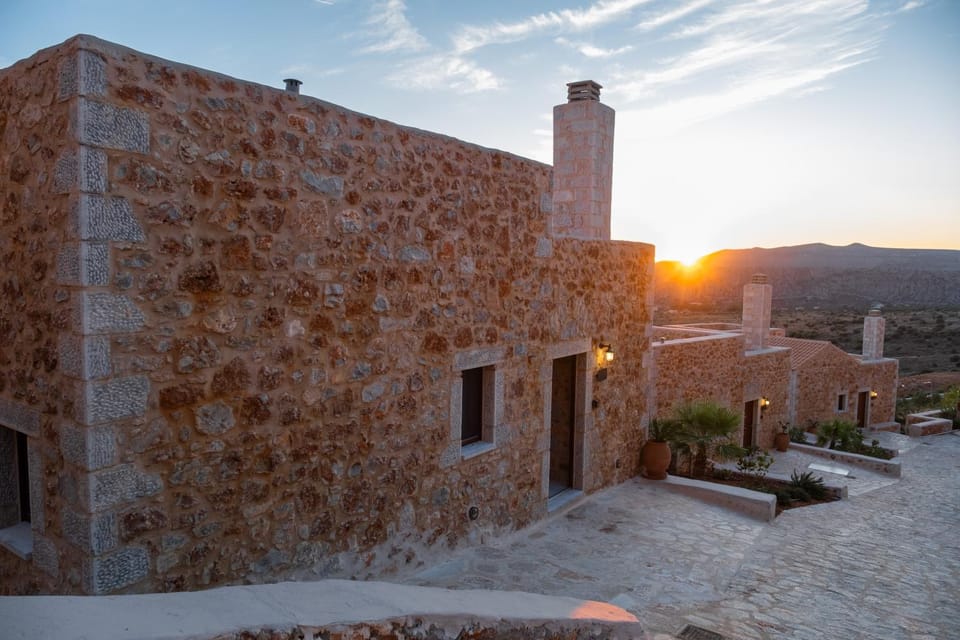 Property building, Natural landscape, Sunset