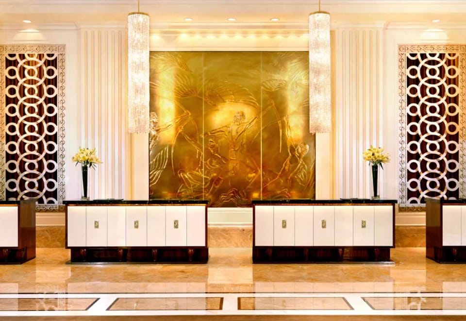 Lobby or reception, Decorative detail