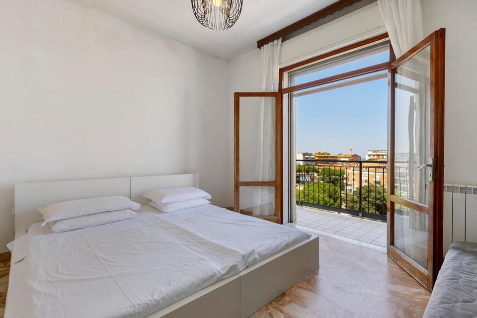 Property building, Living room, Bedroom
