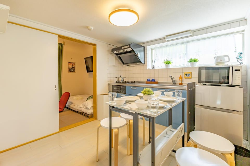 Shinjuku two stations, three-bedroom apartment, 6 people, seven minutes from Higashi-Nakano station Apartment in Shinjuku