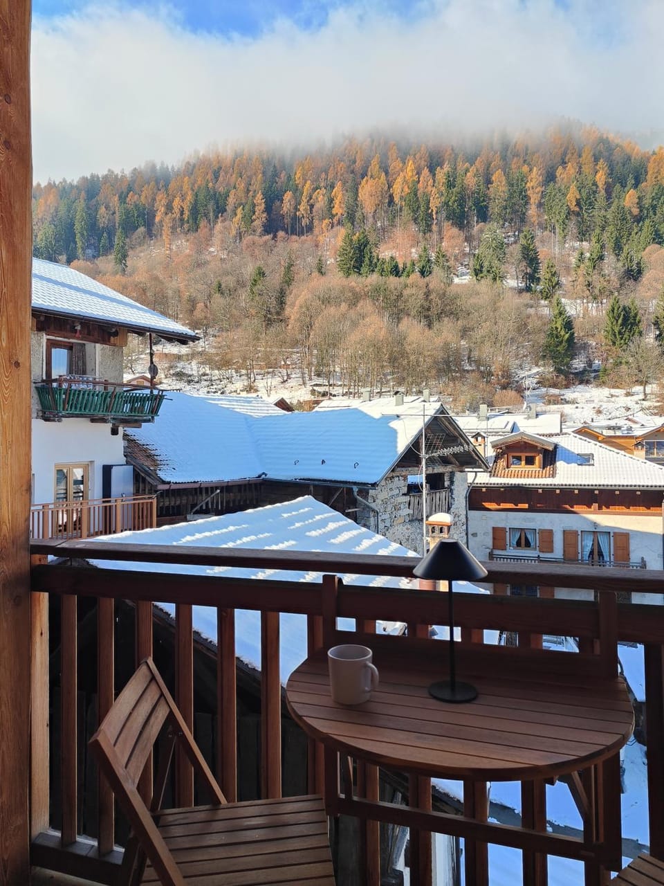 Natural landscape, Winter, View (from property/room), Balcony/Terrace, Mountain view