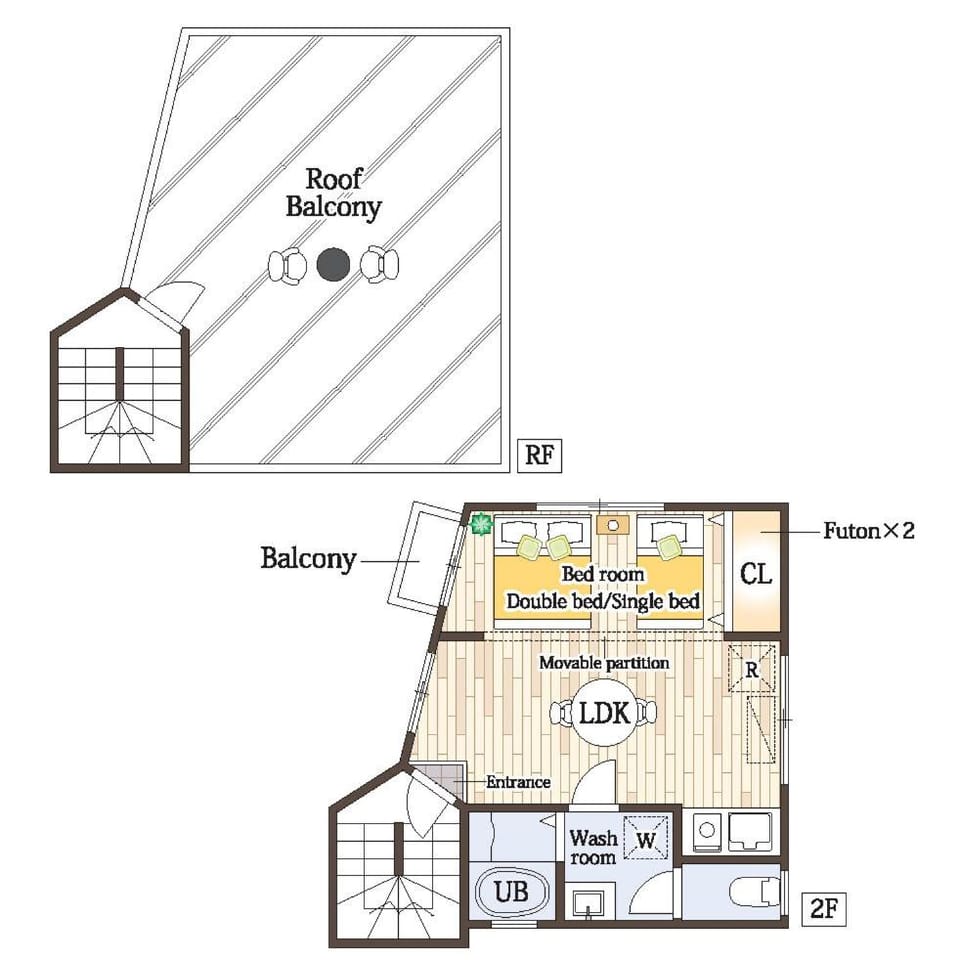 SecretBaseMARUYAMA Apartment in Japan