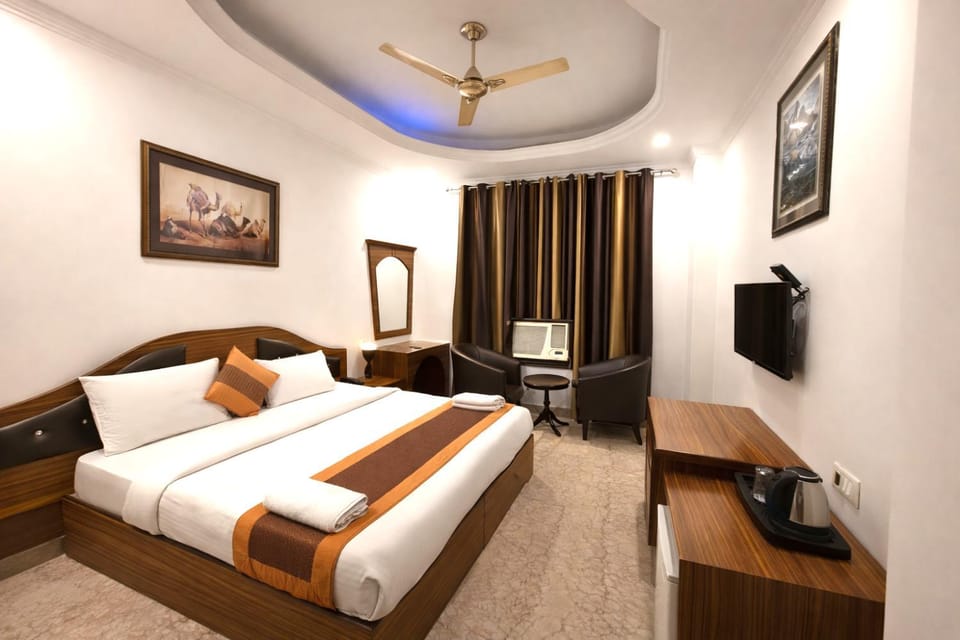 Bed, Coffee/tea facilities, Photo of the whole room, Bedroom