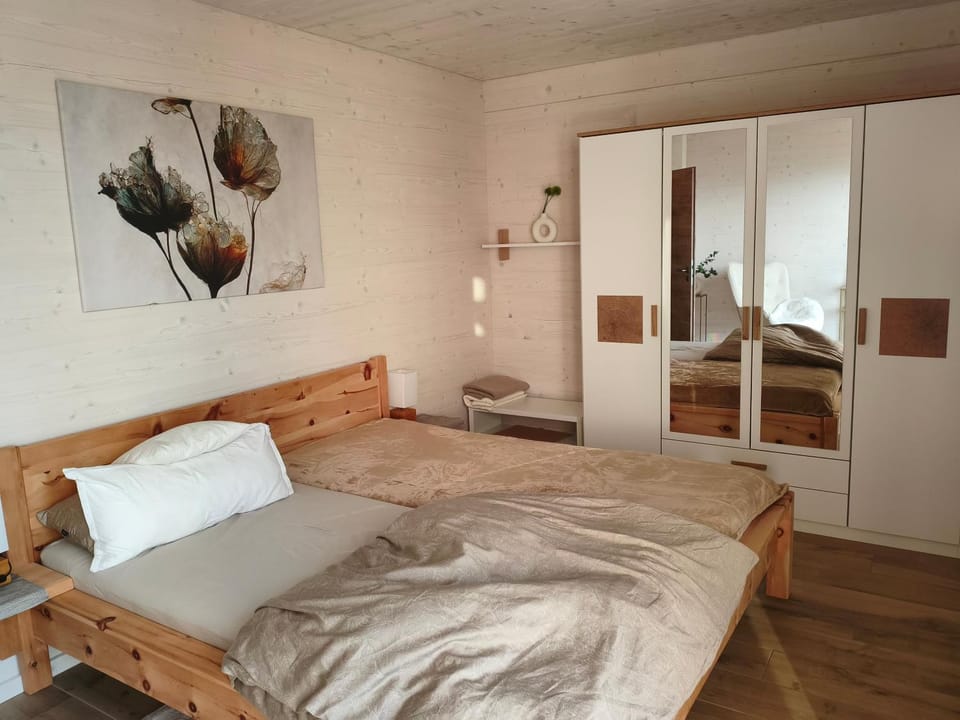Bed, Bedroom, wardrobe