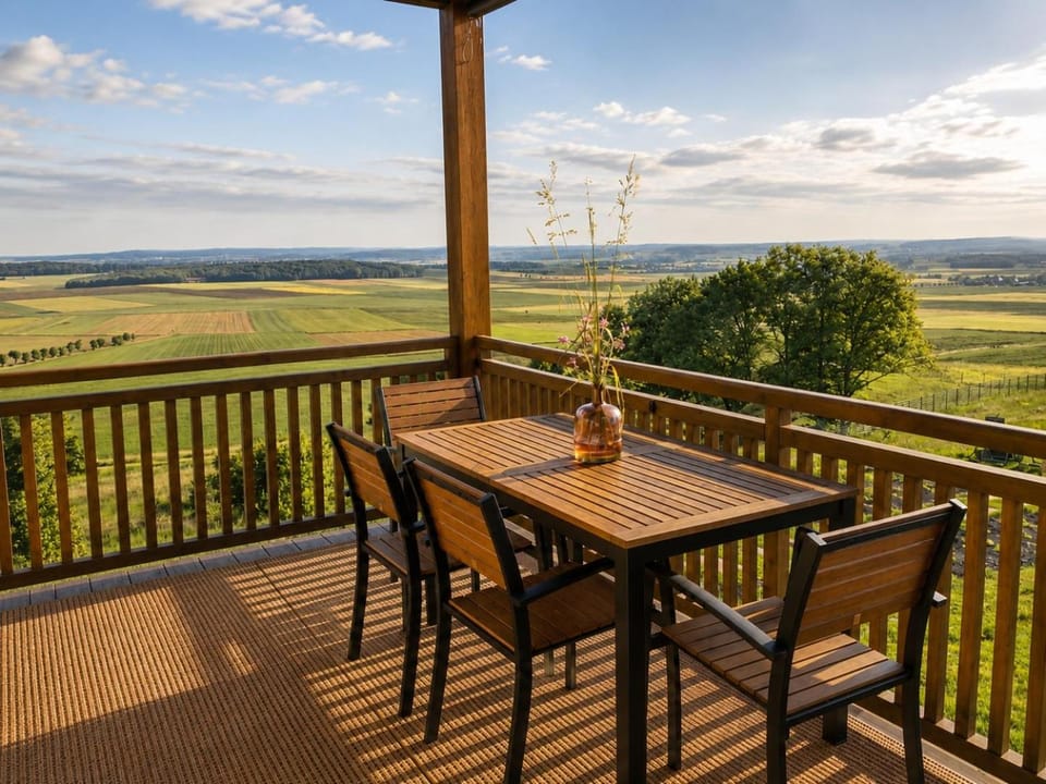 Natural landscape, View (from property/room), Balcony/Terrace, Dining area
