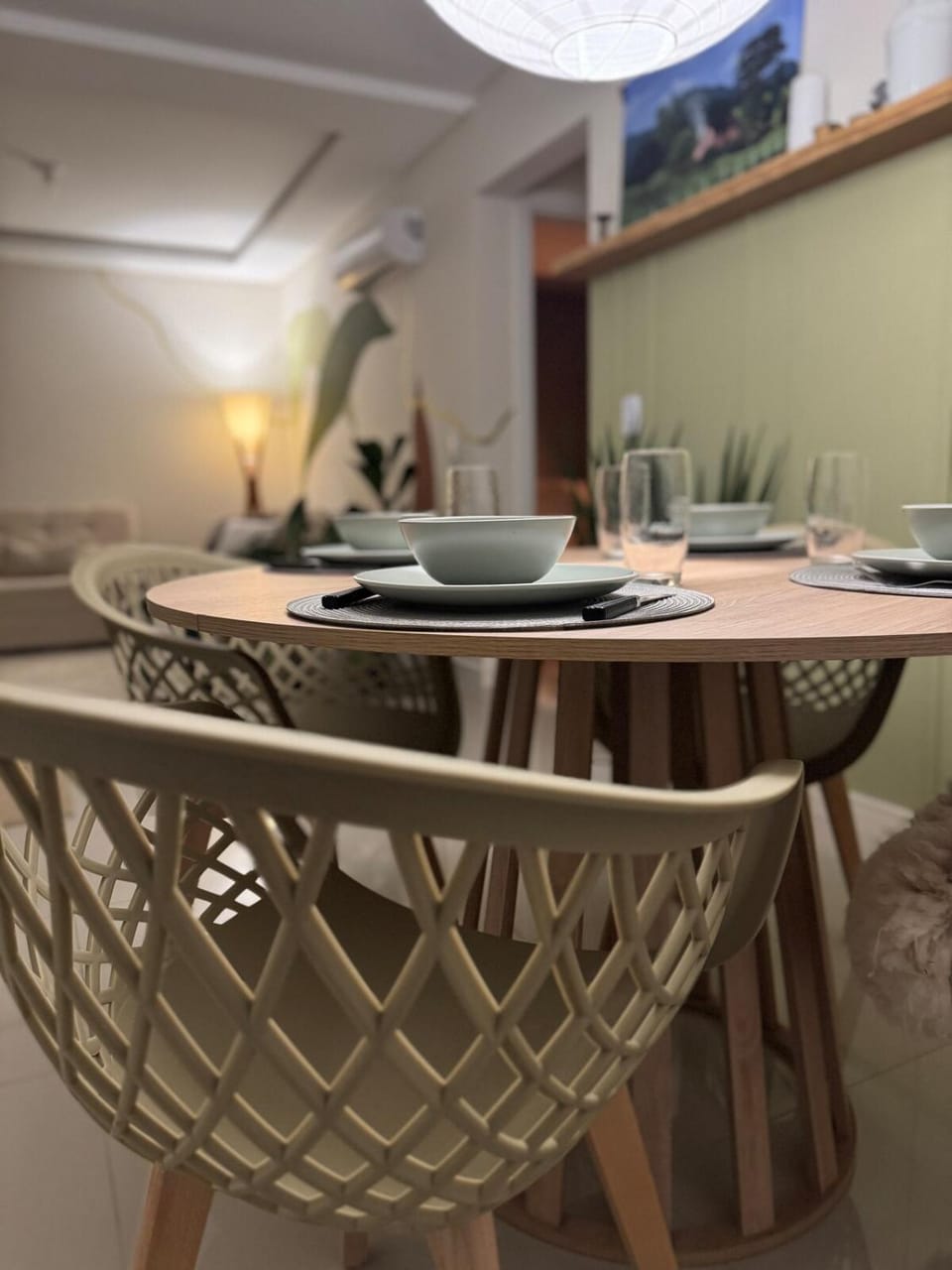 Decorative detail, Dining area
