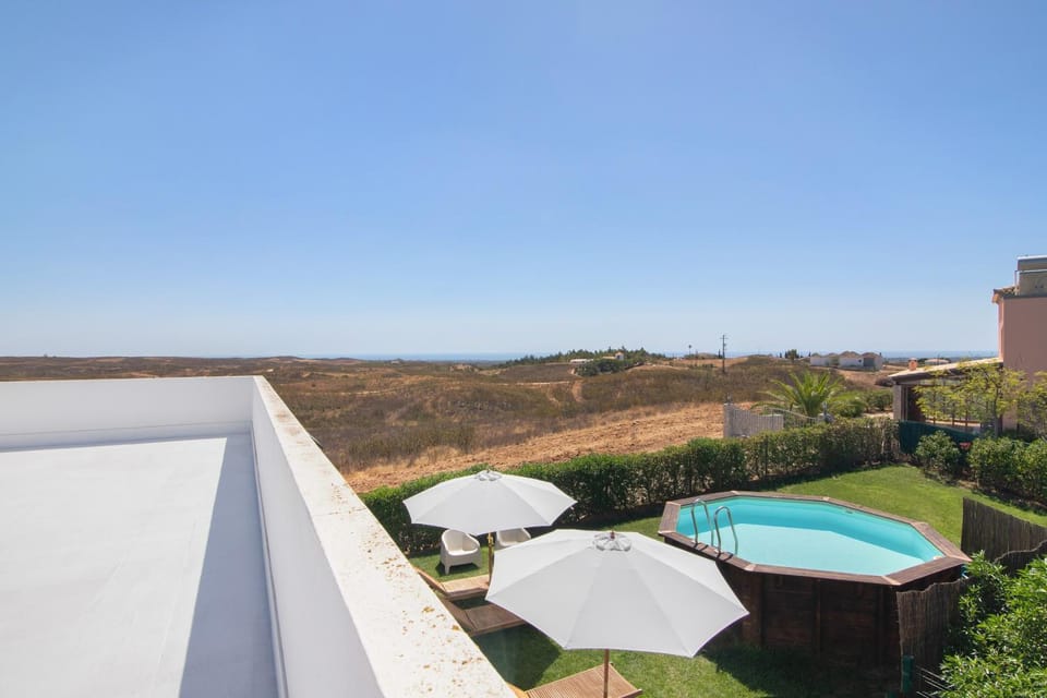 Property building, Living room, Swimming pool