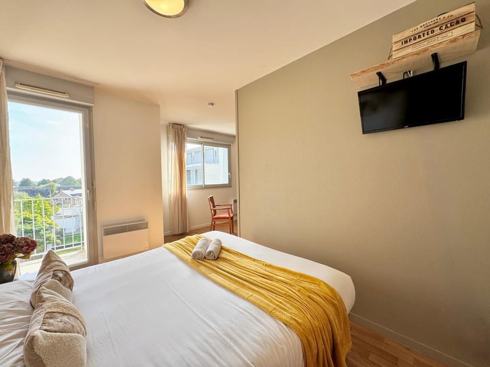 Le Saint Jean, Ouest de Rennes, avec balcon et stationnement Apartment in Rennes