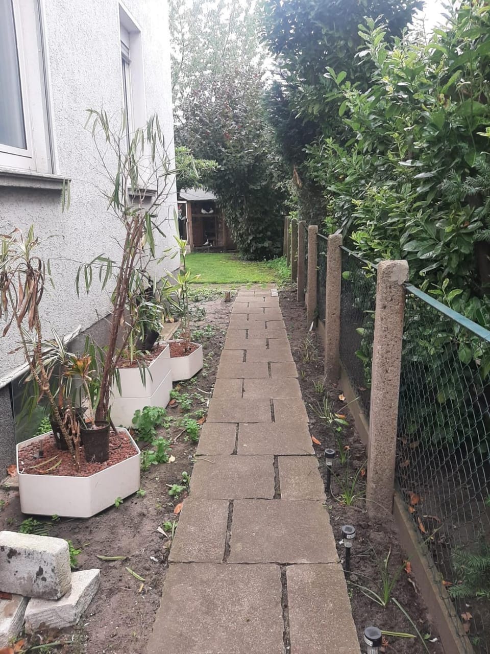 Property building, Garden