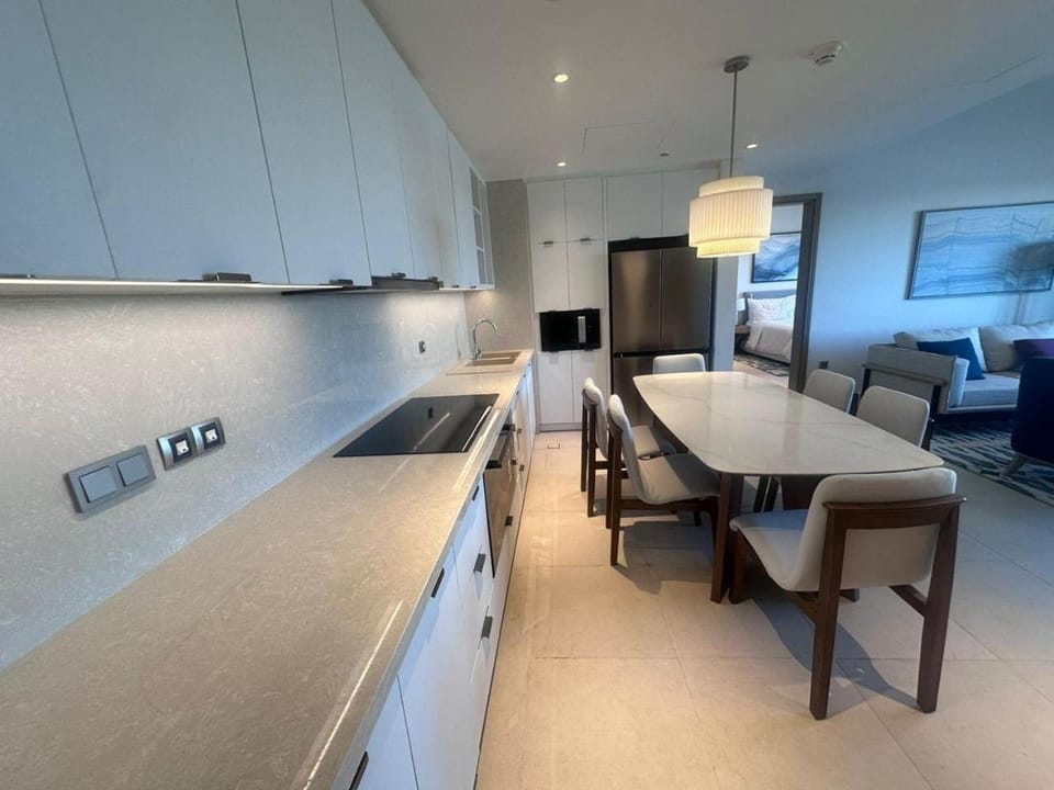 Kitchen or kitchenette, Living room, Dining area, minibar