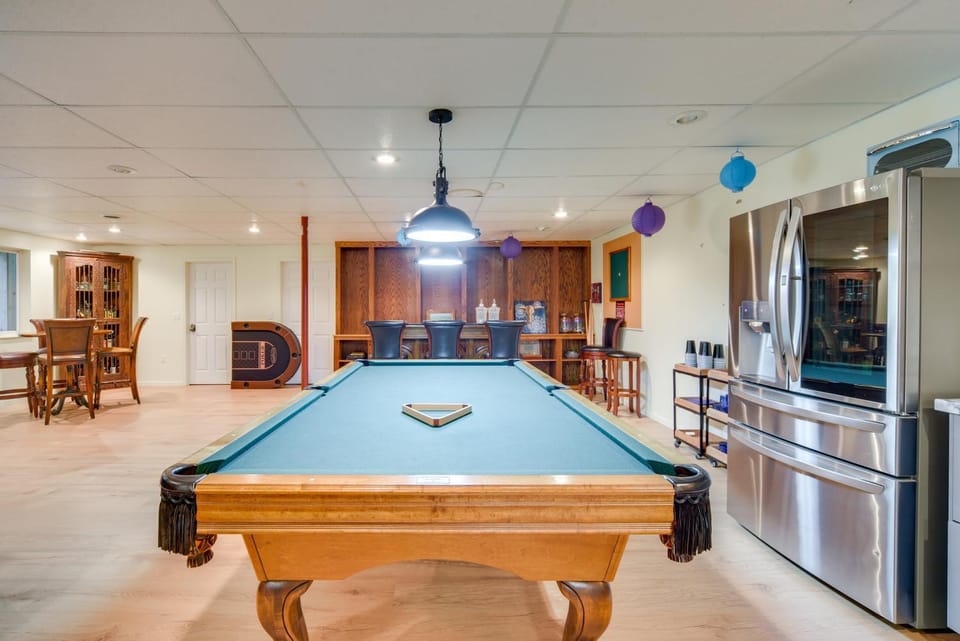 Swim Dock & Game Room: Lakefront Home in Siren! House in Wisconsin