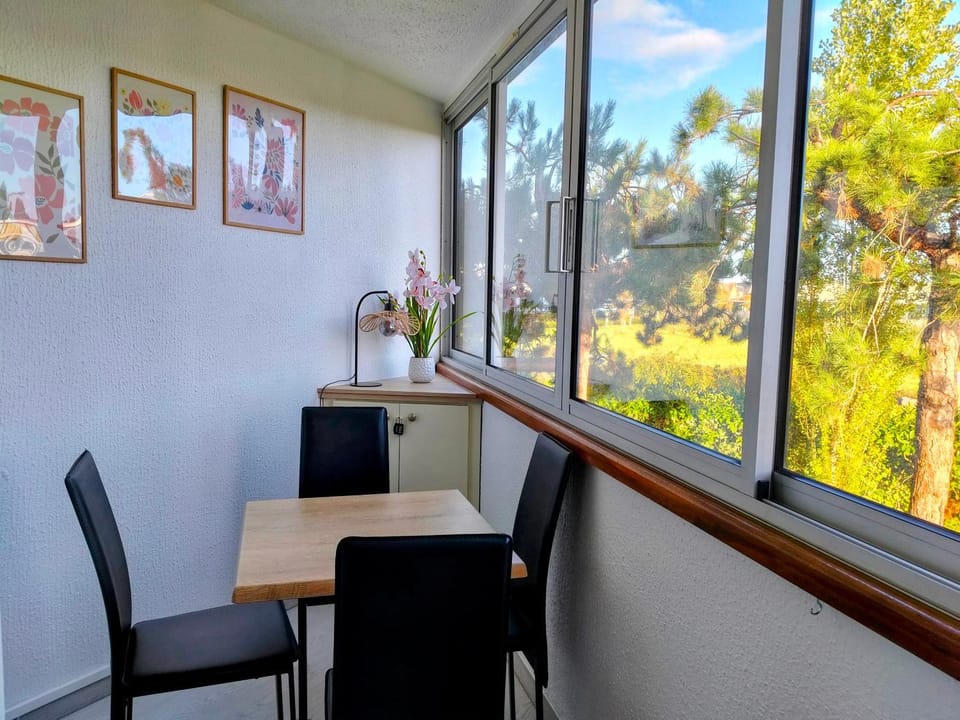 Dining area, Garden view