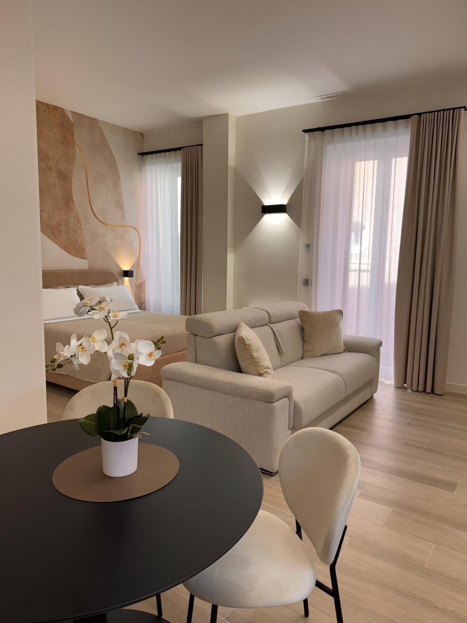 Living room, Bedroom