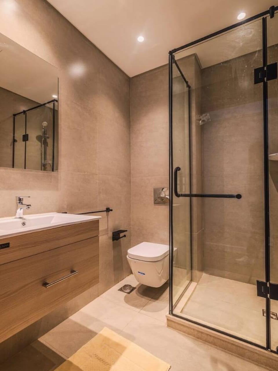 Shower, Toilet, Bathroom, towels