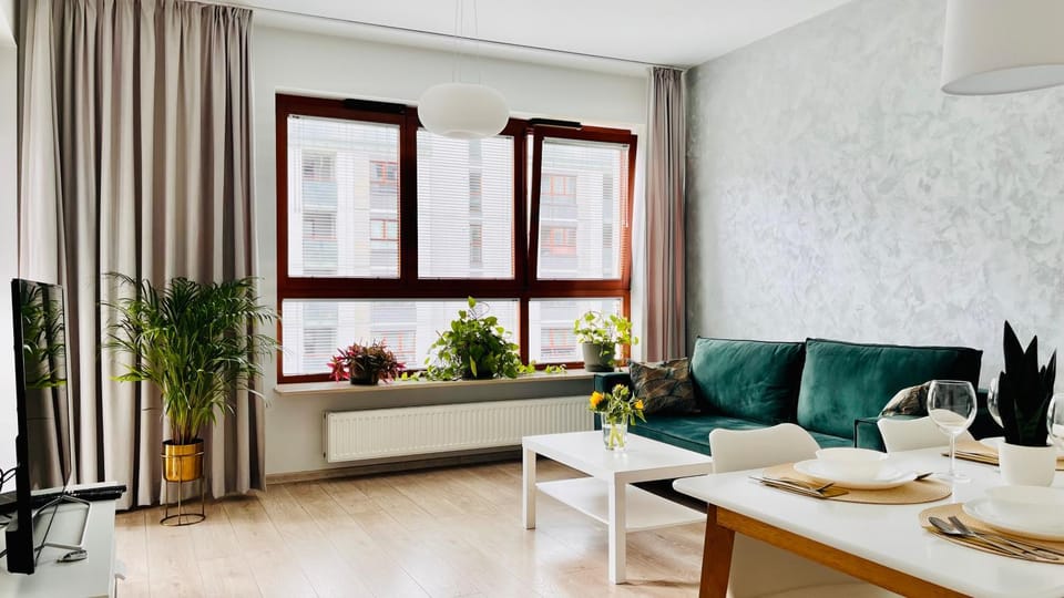 Rydygiera Modern Apartment 52 m2 with free parking Near Arkadia Apartment in Warsaw