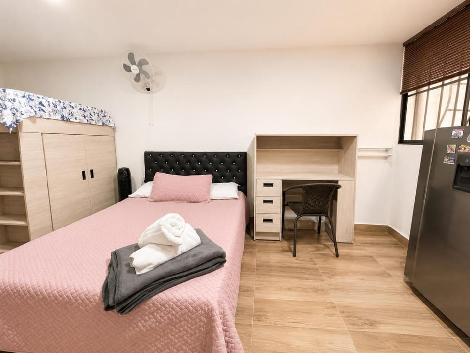 Estudio con 2 camas Belen Malibu Apartment in Medellin