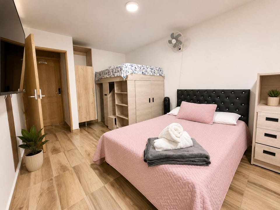 Estudio con 2 camas Belen Malibu Apartment in Medellin