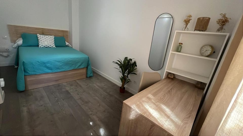 Bed, Photo of the whole room, Bedroom, wardrobe
