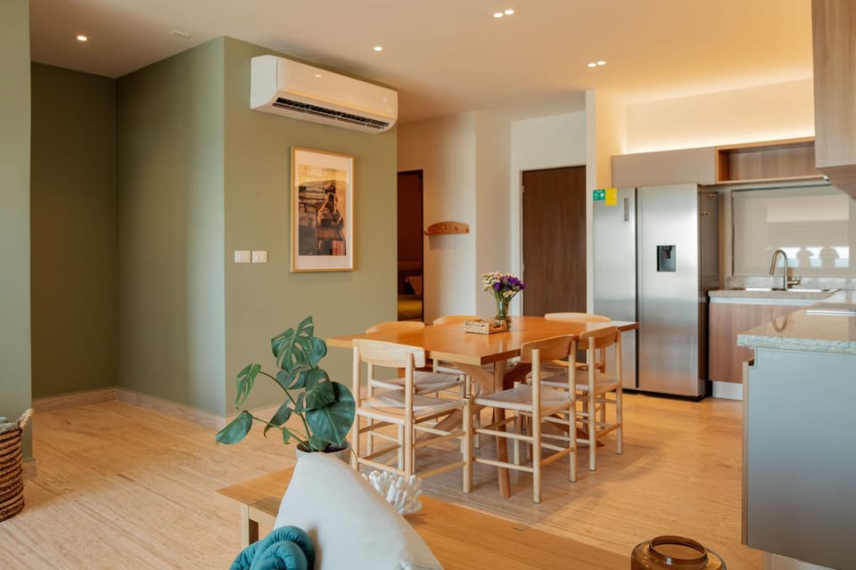 Living room, Lobby or reception, Dining area