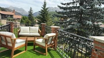 Balcony/Terrace, Garden view, Mountain view