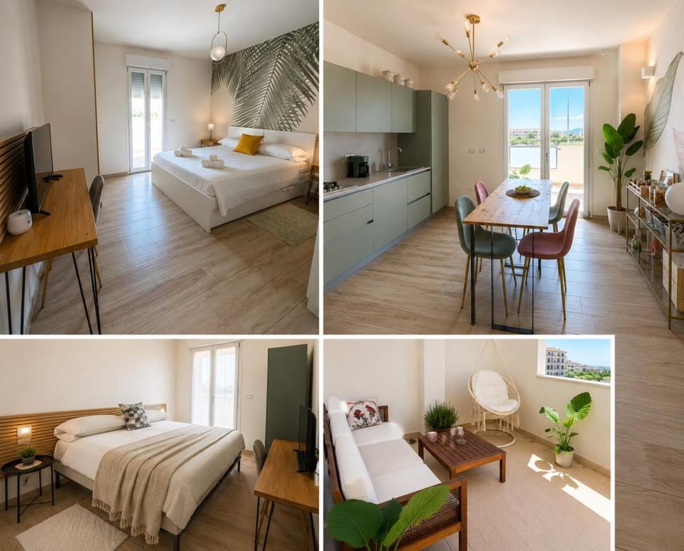 Bed, Dining area