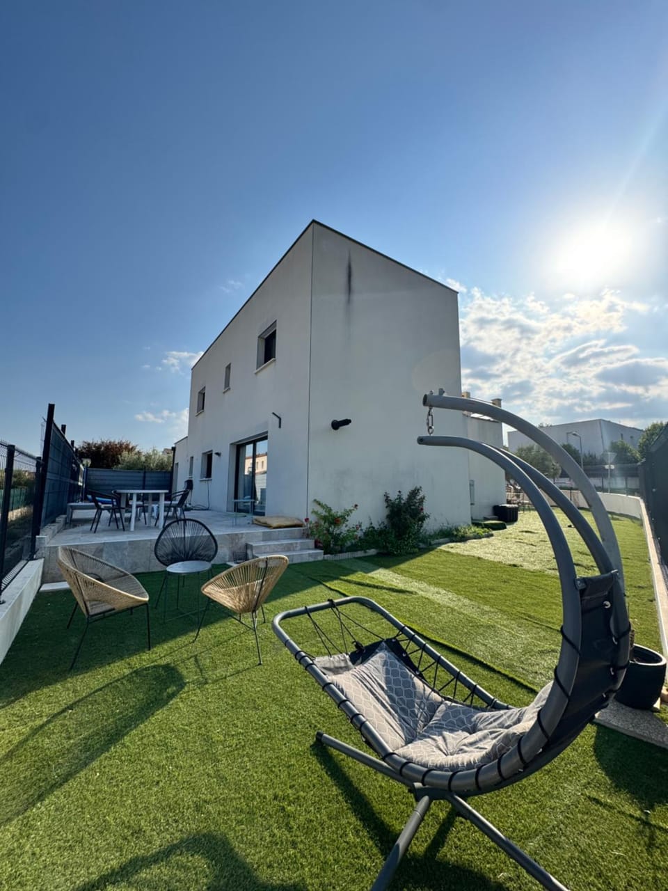 Patio, Natural landscape, Garden, Garden view