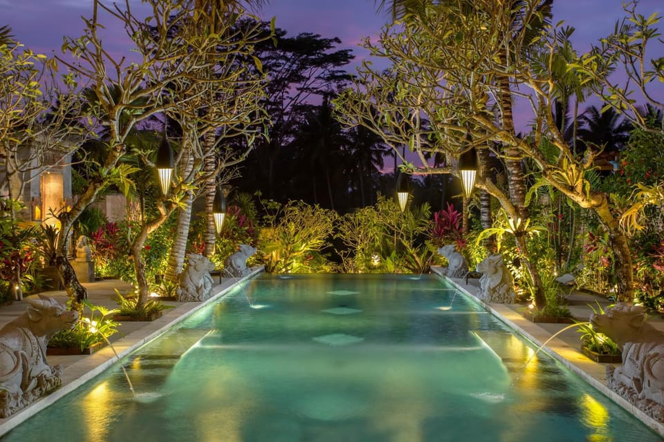 Natural landscape, Garden view, Pool view, Swimming pool