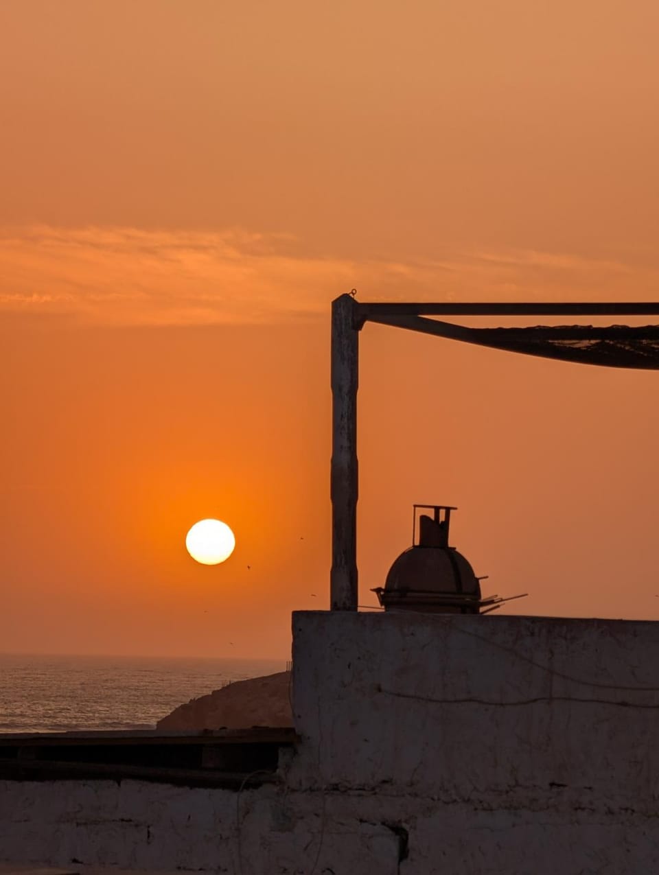 Natural landscape, Sea view, Sunset