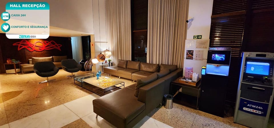 Lounge or bar, ATM, vending machine