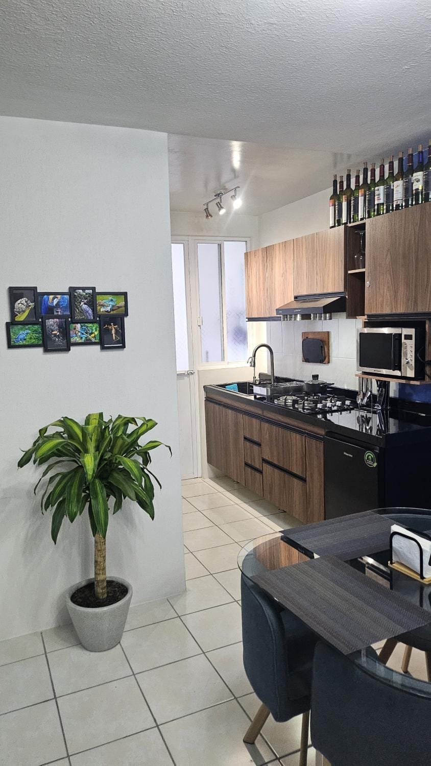 Departamento y Terraza Privada, Grill, Alberca y Aire Acondicionado Apartment in State of Morelos