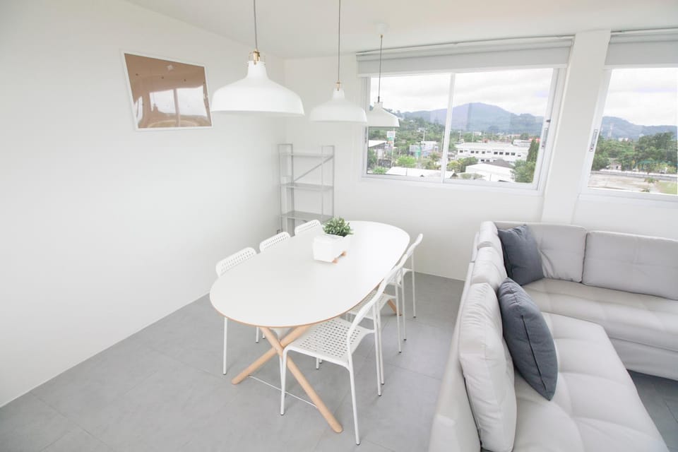 Living room, Seating area, Dining area