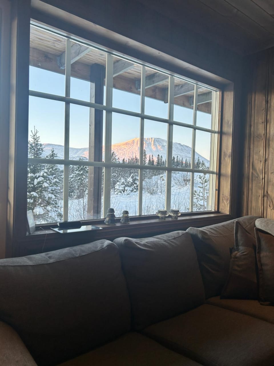 Living room, Mountain view