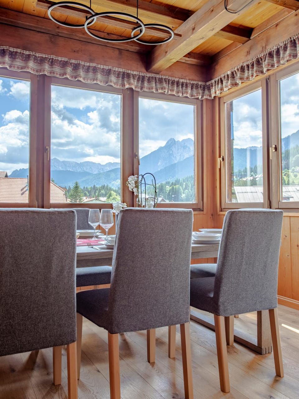 Natural landscape, Seating area, Mountain view