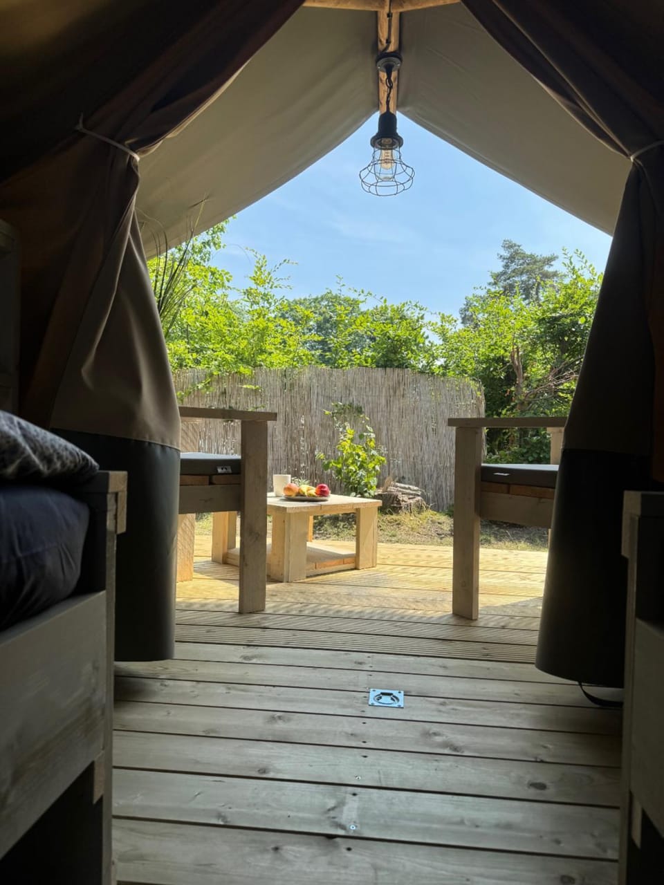 Luxus zelten Im Heide Resort Luxury tent in Nettetal